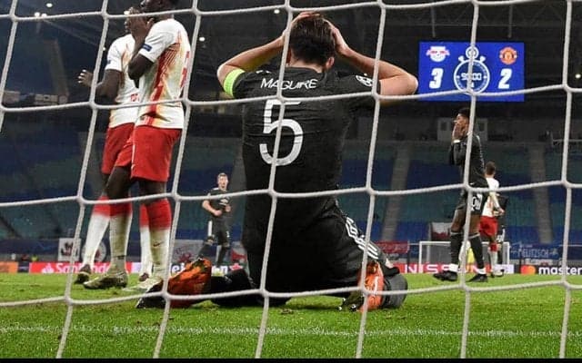 ユナイテッド主将マグワイア、CL敗退に言い訳せず 「どんなグループであろうと、タフ。もっと頑張らないと」