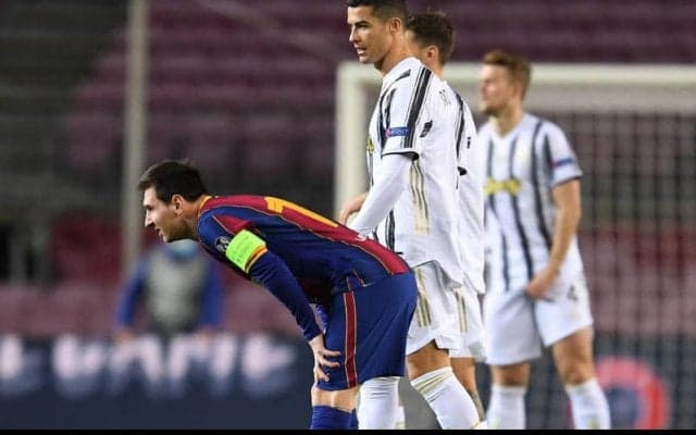 C・ロナウドがメッシについて「ライバルとして見たことはない」、逆転首位突破も喜ぶ