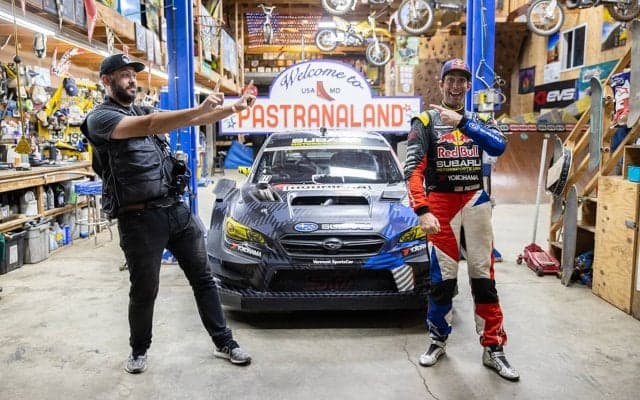 豪快な走りを披露したパストラーナ「このマシンは自分のドライビングをすべて受け止めてくれたよ！」