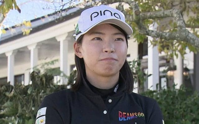 渋野日向子「耐えて耐えて耐えまくる」難コース、難コンディションのメジャーに挑む