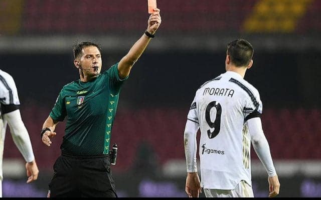 モラタの出場停止処分が1試合+罰金に激減、日曜のジェノア戦から出場可能に