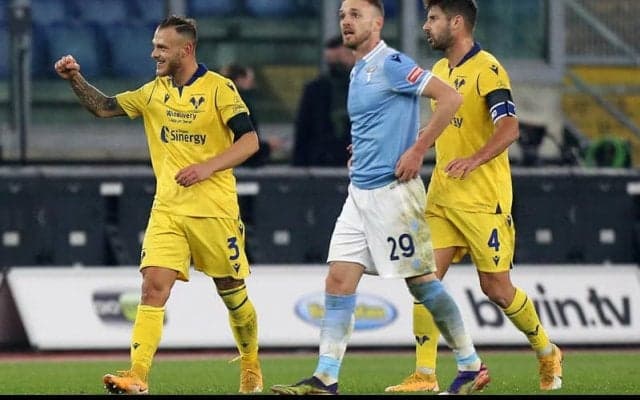 ヴェローナに競り負けたラツィオ、上位浮上のチャンス逸する《セリエA》