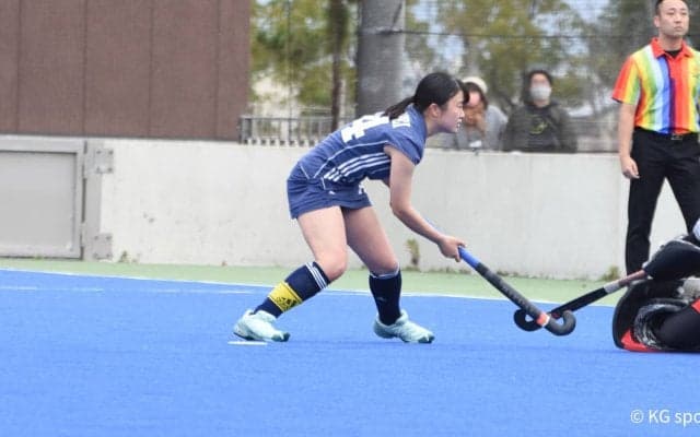 【陸上ホッケー部女子】聖泉大に惜敗し、秋季リーグ戦６位で４年生引退