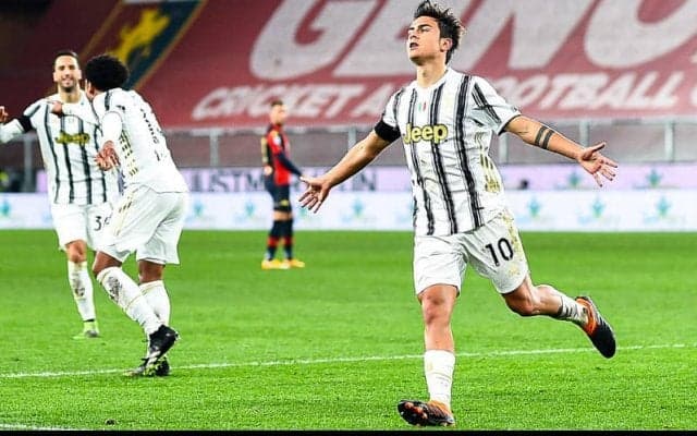 ディバラの今季リーグ初弾とC・ロナウドのPK2発でユーベが2連勝《セリエA》