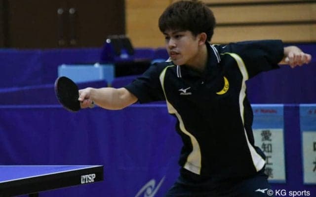 【卓球部】ルーキー大野が準優勝！