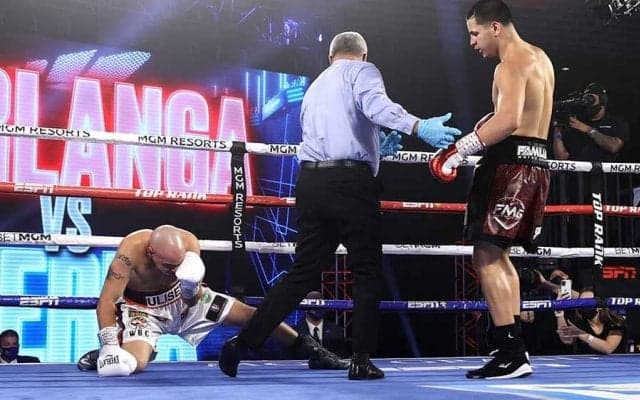 16戦連続1回KO男、平均決着タイムは「1分35秒」と米記者紹介「恐怖、野獣…凄い！」