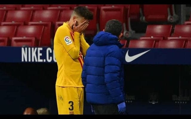 負傷で長期離脱中のピケ、PSG戦出場に照準を合わせる