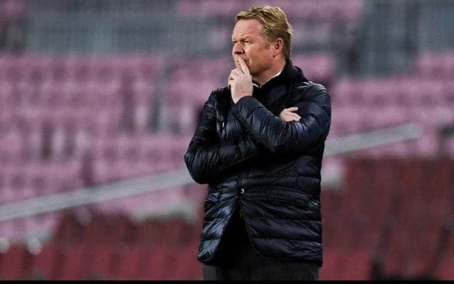 CLラウンド16でPSGと戦うバルサ、クーマンは「魅力的な試合ができる」と意気込む