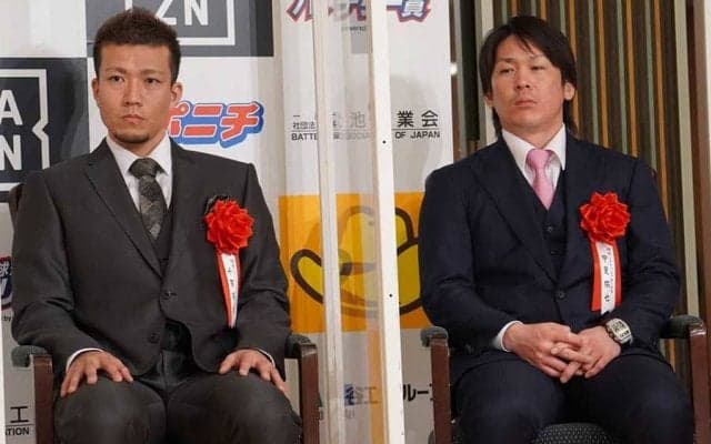 鷹千賀＆甲斐がバッテリー賞初受賞　互いを褒めちぎる「根性ある」「全て好き」