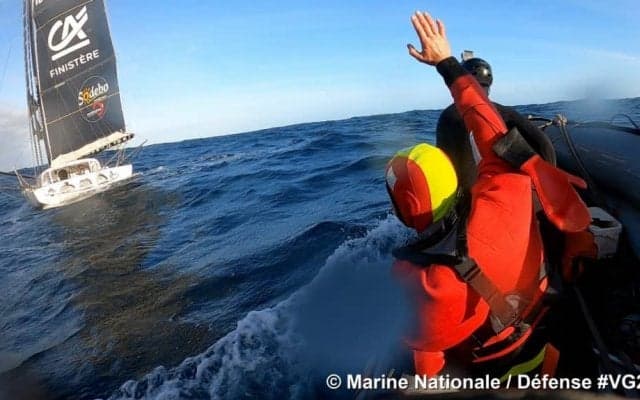 エスコフィエの救助に向かった３選手に救済時間が与えられる