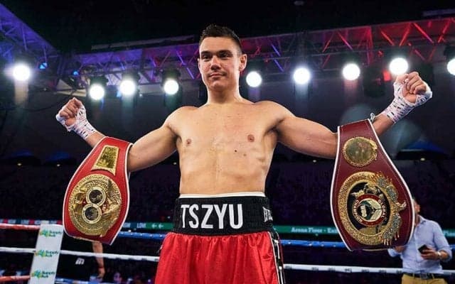 17戦無敗男の114秒KO　ロープ際に吹き飛ばすオーバーハンドに海外驚愕「異次元だ」