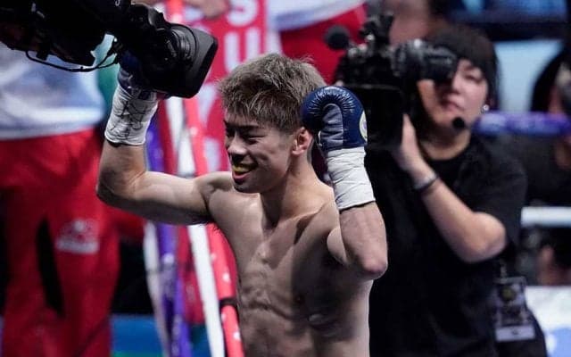 井岡一翔よ、本気でかかってこい　田中恒成は不敵「覚悟を持って臨んできてほしい」