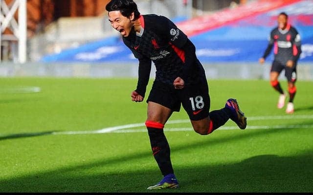 南野のPL初ゴール皮切りに今季最多7発!　圧勝リバプールが連勝で首位固め《プレミアリーグ》