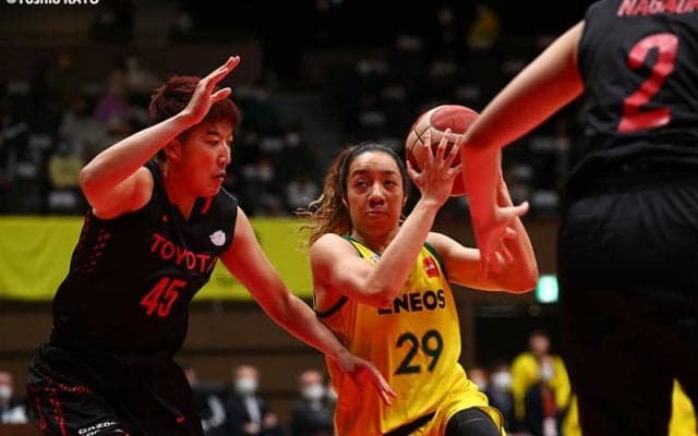 【皇后杯】ＥＮＥＯＳサンフラワーズ、後半でトヨタ自動車アンテロープスに逆転し8連覇達成！