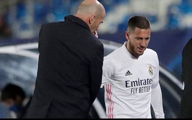 ジダン、復帰間近のアザール起用に慎重「再離脱するような無意味なことはしたくない」