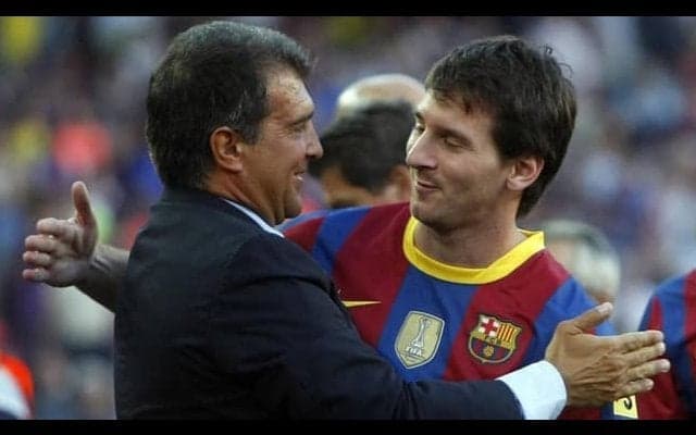 ラポルタ メッシと会談したことを告白「プライベートな会話をした」