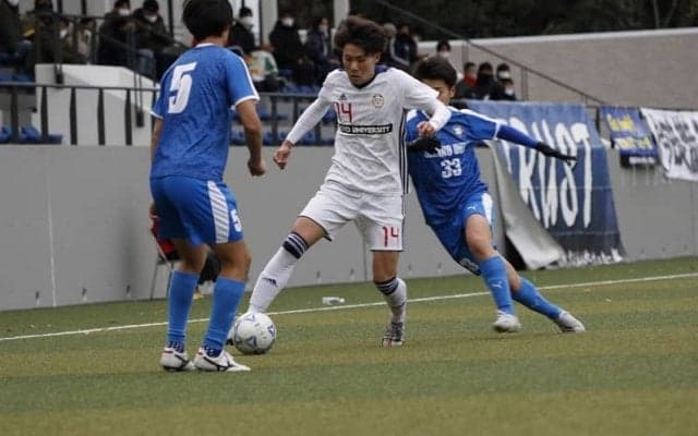 [男子サッカー]チャンスをつくるも決めきれず　無念の３連敗