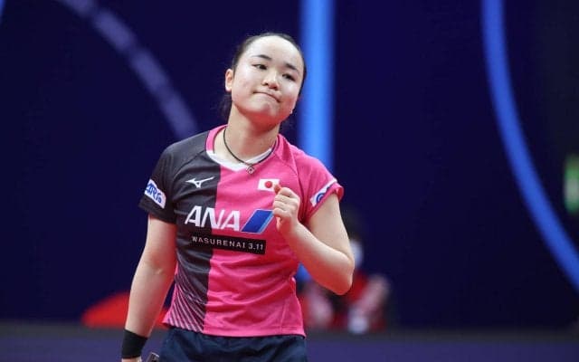 ベスト4の伊藤美誠 鬼門の中国選手から勝利「よくやったなと言いたい」＜卓球 ITTFファイナルズ＞