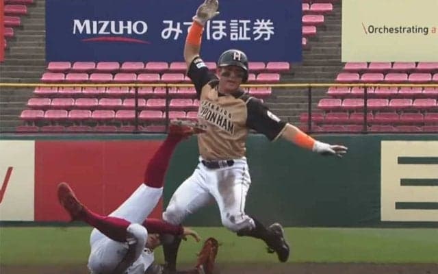 ウグイス嬢に忘れられ、死球に「よっしゃー」　日ハム杉谷の珍プレー集にファン喝采