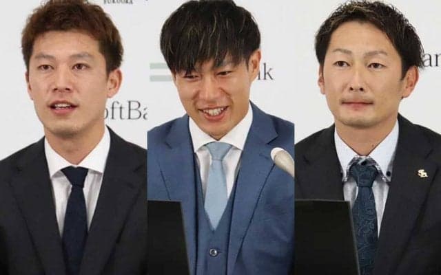 鷹3選手が契約を更改　柳田は日本人野手最高の6.1億円、岩嵜は700万ダウン