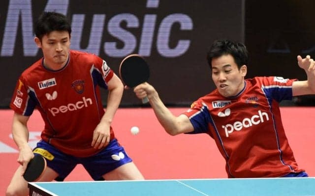 大学王者ダブルスが6年ぶり再結成で白星　有延・平野ペア「起爆剤になれれば」