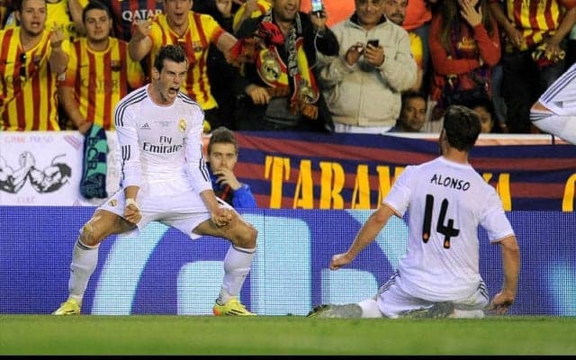 【スーパーゴール図鑑/レアル・マドリー編】何度見ても凄い…！ ベイルが国王杯決勝でピッチ外から相手DFをぶち抜いて決めた爆走ゴール