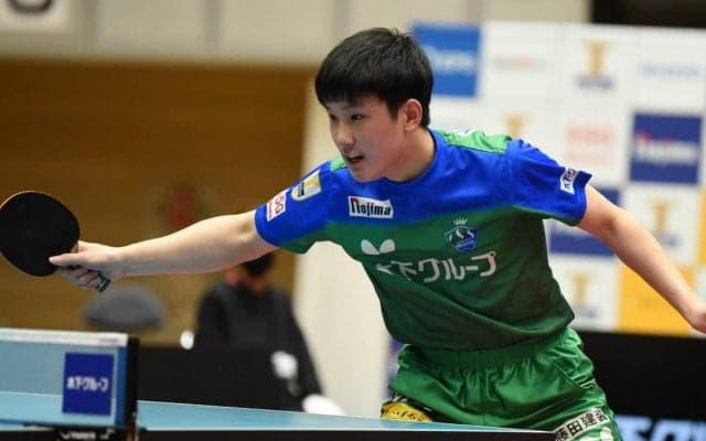 張本智和、今季Tリーグ初勝利も「まだまだこれに満足してはいけない」