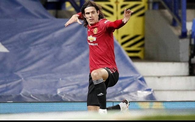 カバーニ劇的弾でエバートンとの接戦制したユナイテッドがベスト4進出!《EFLカップ》