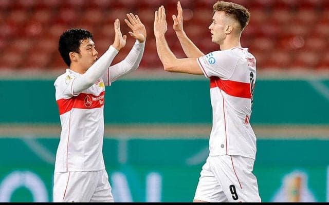 シュツットガルトが1部対決を制し3回戦進出！大迫のブレーメンは原口＆室屋のハノーファーに快勝《DFBポカール》