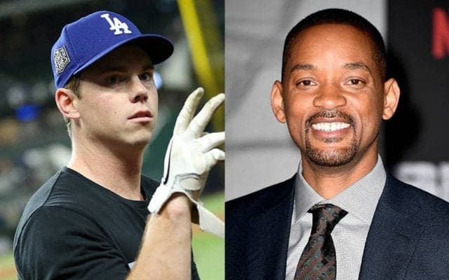 ドジャースと俳優、2人のウィル・スミスが夢の競演！　MLB公式も興奮「実現した」