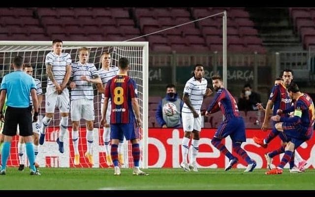 頼りのメッシFK弾は未だ“0” クーマン・バルサの課題はセットプレーにあり