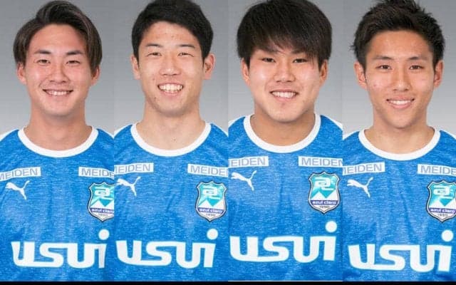 沼津が4選手と契約更新 DF後藤虹介は今季のリーグ戦14試合で1得点