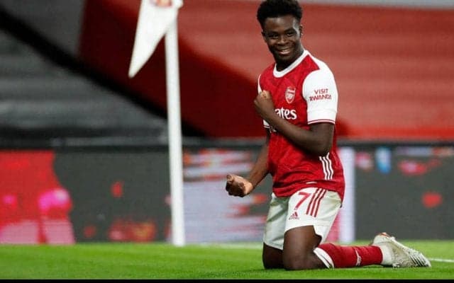 チェルシーを沈めたアーセナルFWサカのゴール、本人は狙っていたと豪語