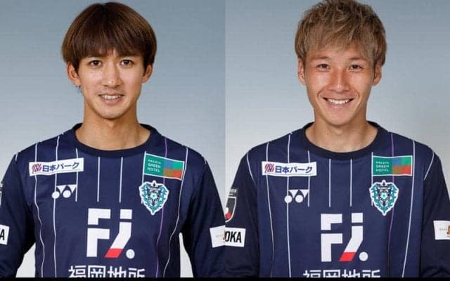 J2昇格の福岡、MF田邉草民、途中加入のFW山岸祐也の契約更新を発表