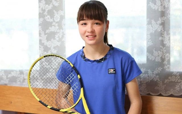 クロスリー真優選手インタビュー 日ごろはどんな練習を行っているのか 【 注目のジュニアテニス選手特集① 】