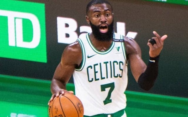 自己最高の42得点を奪ったジェイレン・ブラウン「ショットが決まれば最高さ。でも…」