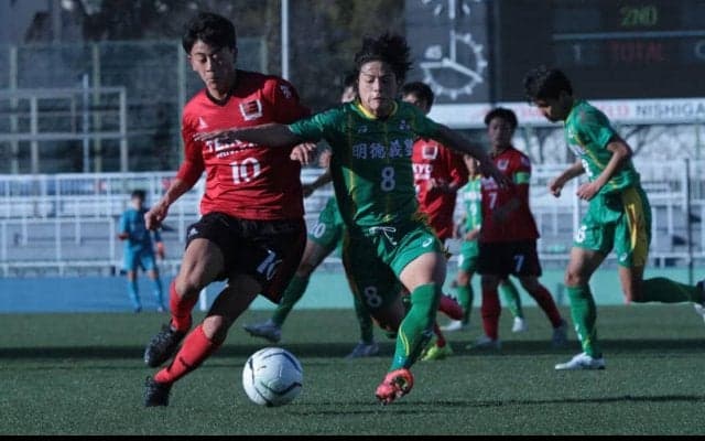 帝京可児が同校最高位のベスト16進出！ 明徳義塾に2-0の完封勝利《高校サッカー選手権》