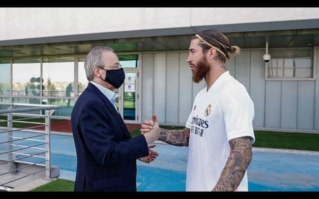 レアルとラモス 契約更新はまだ不透明、コロナが大きく影響