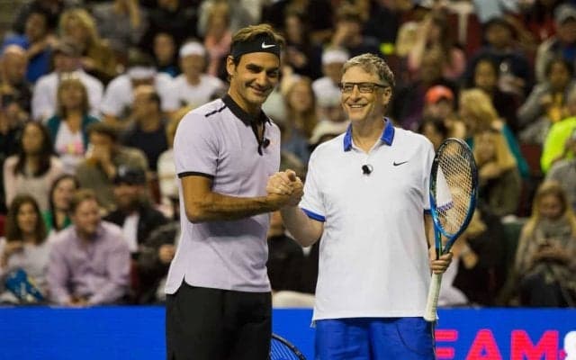 「もっとロジャーのような人を」ビル・ゲイツがフェデラーを賞賛