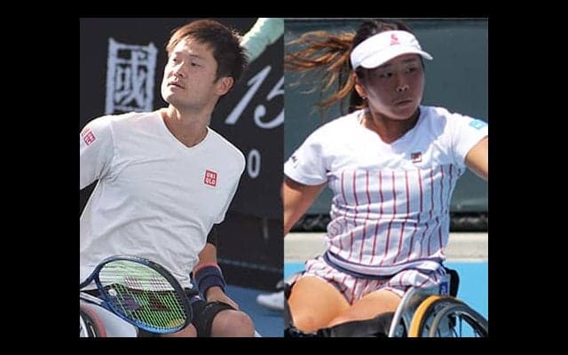  国枝と上地 全豪OP連覇狙う 