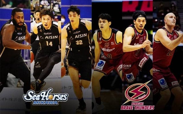 シーホース三河のバックコート陣に川崎ブレイブサンダースがプレッシャーをかけられるか⁉