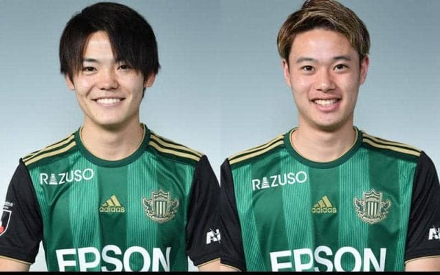 松本山雅がMF山本龍平、MF米原秀亮と契約更新を発表