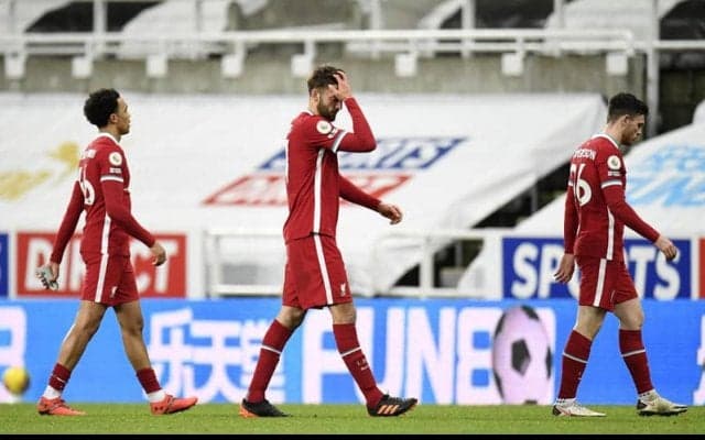 3戦未勝利のリバプール、キャラガー氏は「試合終盤のプレー方法を忘れている」と批判