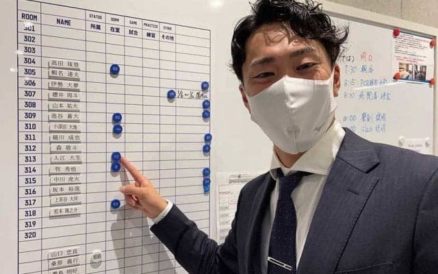 DeNAドラ1入江大生、“新人王部屋”に入寮「自分のペースでやっていければ」