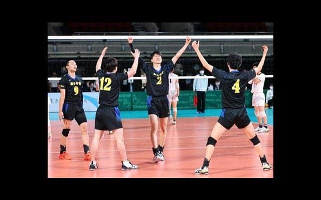 前回準優勝の駿台学園、白星発進「試合楽しめていた」　春高バレー