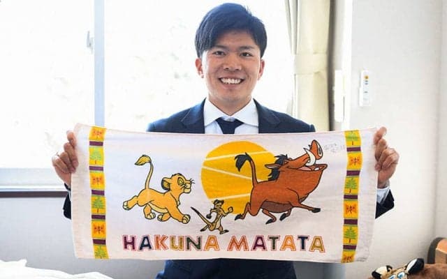 楽天ドラ1早川の熱烈な“ライオンキング愛”　グッズ持ち込み「国を背負える投手に」