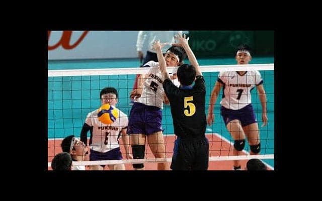 【春高バレー速報】（４）男子は駿台学園、女子は大阪国際滝井が準々決勝へ