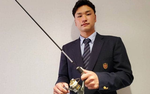 オリ育成4位・釣、入寮直前に釣り竿購入　アジ釣り期待も「魚を食べるのは苦手」