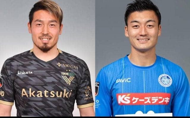 山形が東京VのGK長谷川洸を完全移籍で、水戸DF瀧澤修平を期限付き移籍で獲得