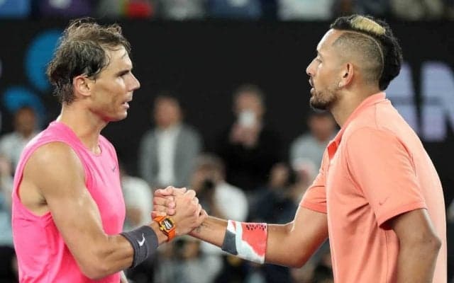 キリオス「ナダルと対戦するとはこういうこと」SNSで称賛コメント